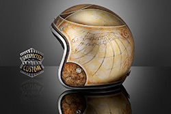 custom helmet leonardo da vinci