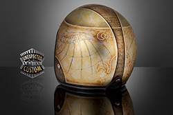 custom helmet leonardo da vinci