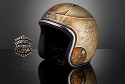 custom helmet leonardo da vinci