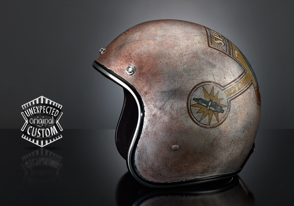 Custom shop novelty helmets