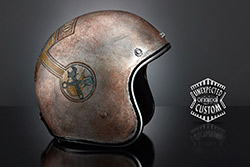 custom helmet vintage speedoo