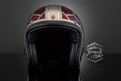 casco custom snake