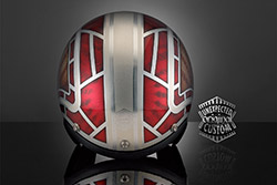 casco custom snake