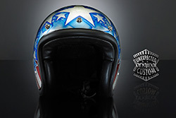 casco custom capitan america