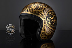 casco custom jugendstil