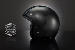 casco moto custom Flames Line