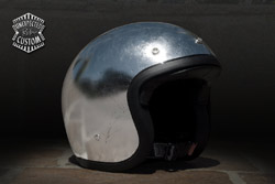DMD custom helmet Full Silver