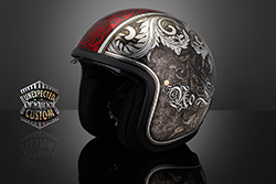 custom helmet germanika