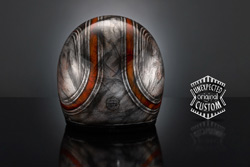 casco moto design grunge