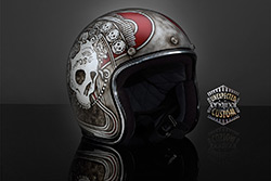 custom helmet Hasta La Muerte