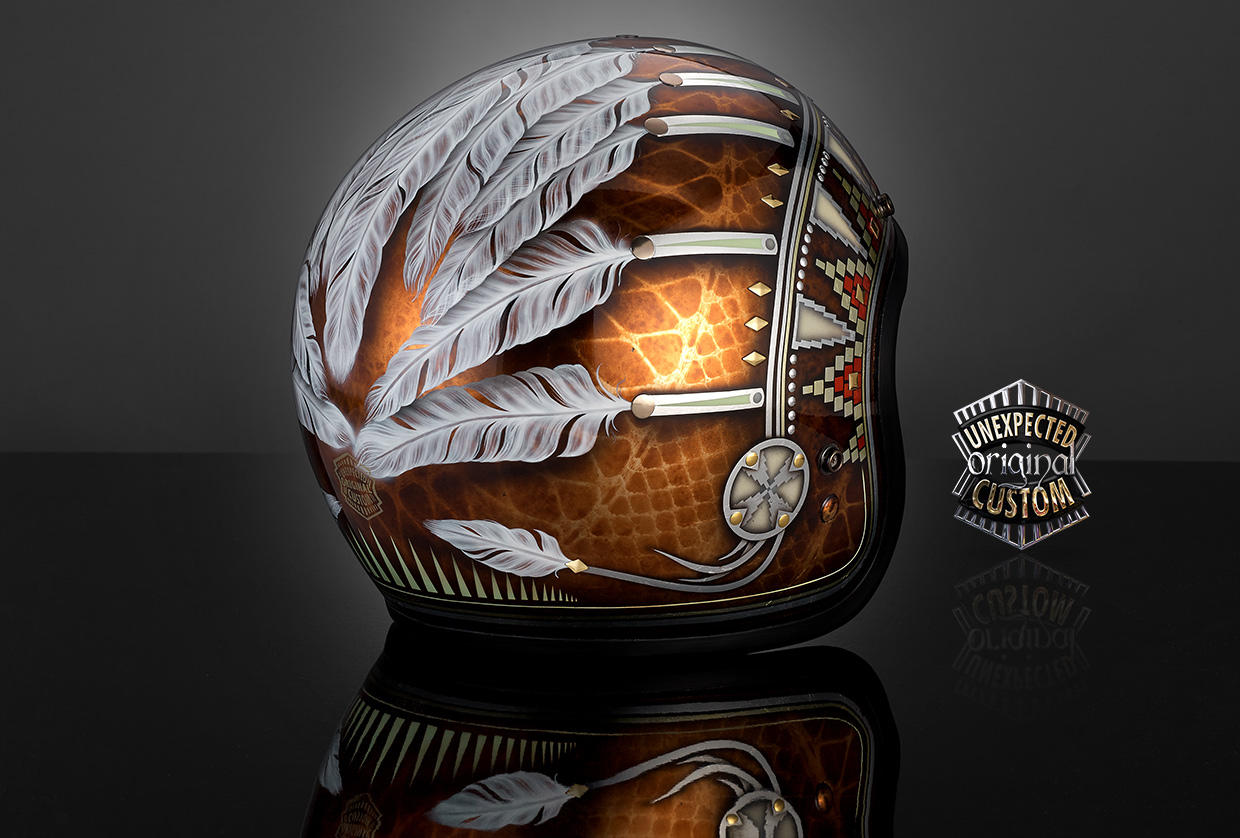 Indian headdress motorcycle best sale helmet