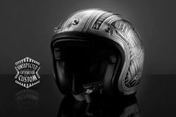 motorcycle custom helmet Motorcycles Clinic