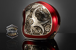 casco custom Steampunk