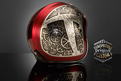 casco custom Steampunk