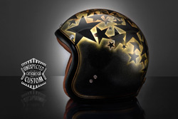 casco moto design Stardust