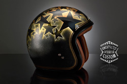 motorcicle helmet design Stardust