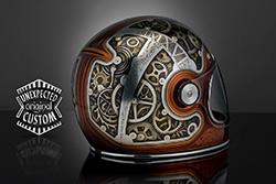 custom helmet Steampunk