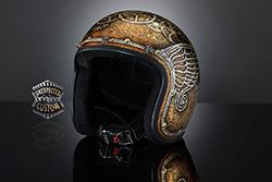 casco custom steampunk