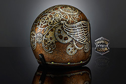 casco custom steampunk