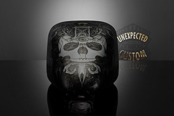 sportster tank black skull