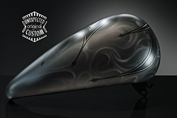 harley davidson tank Tribal Flames