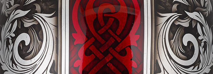airbrush custom design flourish frieze