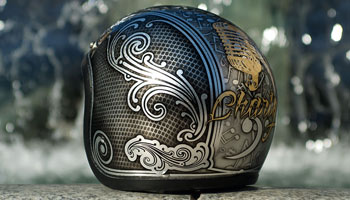 casco aerografo design
