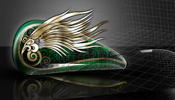 Luxury Kustom Art Design Progettazione 2 & 3D