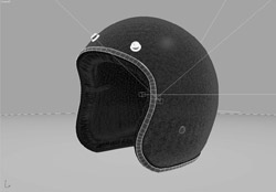 3d helmet lid