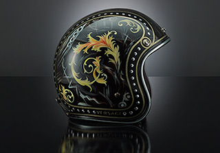 Versace custom helmet barocco
