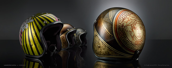 Versace Custom Helmets Collection