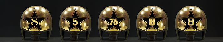custom helmet golden eight workinprogress