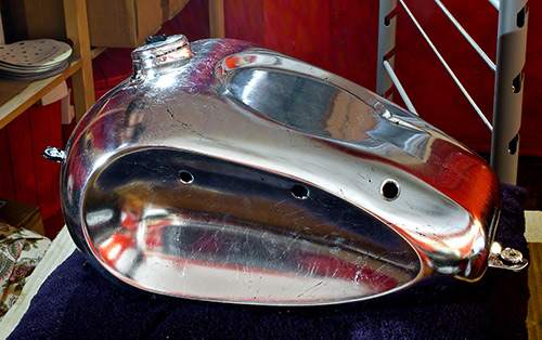 Harley Davidson Indian Larry Tank