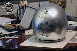 custom helmet gasmask