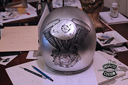 custom helmet gasmask