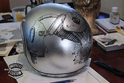custom helmet gasmask