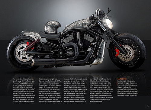 harley davidson roi soleil unexpected custom